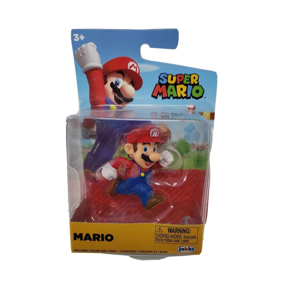 Super Mario jakks Pacific Action Figure Collectible NEW in Package